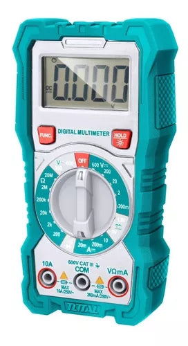 TOTAL MULTIMETRO DIGITAL CATIII 600V TMT46001