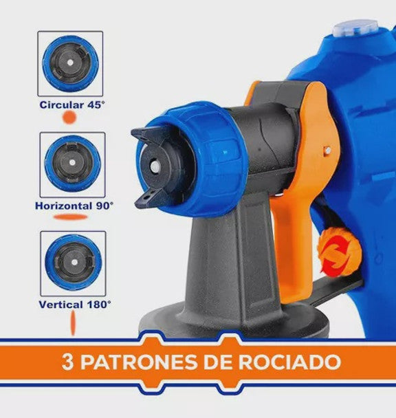 WADFOW PISTOLA DE AIRE PARA PINTAR 450W UWEG1A01