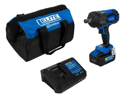 ELITE LLAVE DE IMPACTO INALÁMBRICA 3/4” SIN ESCOBILLAS 1700 N.M SBLI40135