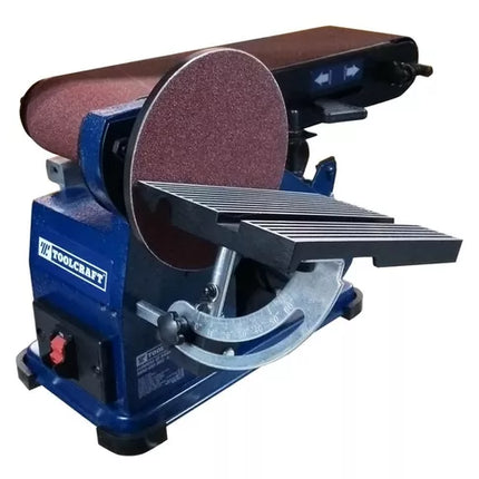TOOLCRAFT LIJADORA DE BANCO BANDA Y DISCO  4" X 6" 1/2 HP TC5274