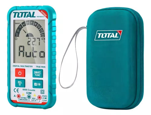 TOTAL MULTIMETRO DIGITAL RMS AC/DC 600V - TMT460013