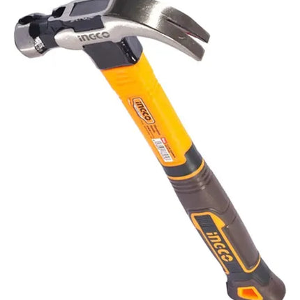INGCO MARTILLO DE UÑA 8 OZ MANGO FIBRA DE VIDRIO MAGNETICO HCH81008