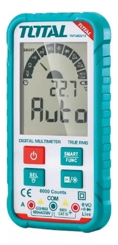 TOTAL MULTIMETRO DIGITAL RMS AC/DC 600V - TMT460013