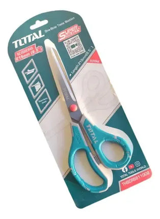 TOTAL TIJERA 8.5 ACERO INOXIDABLE MANGO ERGONOMICO  THSCRS812001