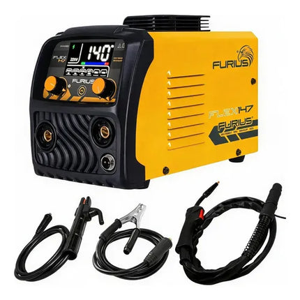 FURIUS SOLDADOR INVERSOR MULTIPROCESO FLUX 140A 110/220 FW147