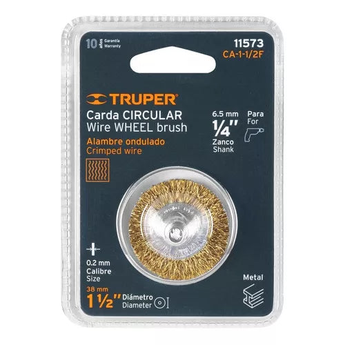 TRUPER CARDA CIRCULAR PARA TALADRO 1-1/2" 11573