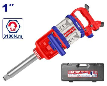 EMTOP LLAVE DE IMPACTO NEUMATICA 1" - 3100 N.M EATL013101