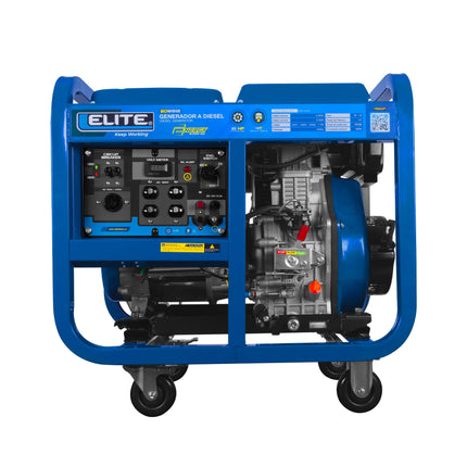 ELITE GENERADOR DIESEL DE 6000W 110-220V ED6512