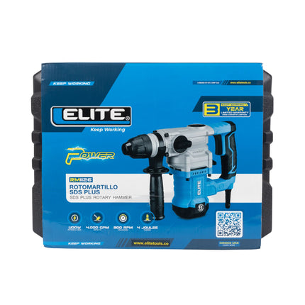 Rotomartillo con Encastre Tipo SDS Plus 1.000 WATS RM1126