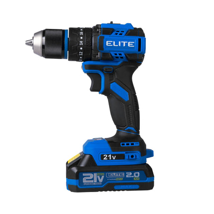 ELITE TALADRO PERCUTOR INALAMBRICO 1/2" 21V XID2160K