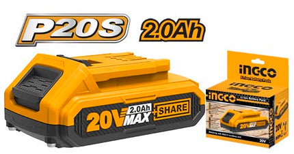 INGCO BATERIA DE ION DE LITIO 20V 2.0AH  FBLI20011