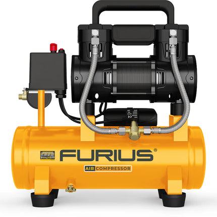 FURIUS COMPRESOR DE AIRE LIBRE SILENCIOSO 12L FC112S