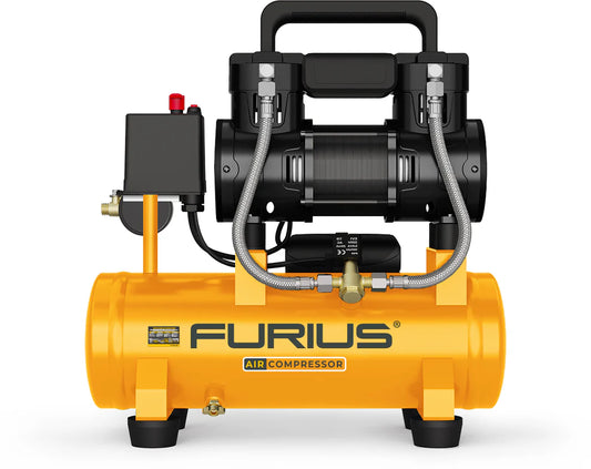 FURIUS COMPRESOR DE AIRE LIBRE SILENCIOSO 12L FC112S