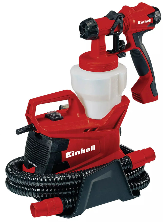 EINHELL SISTEMA PULVERIZADOR DE PINTURA PARA BARNICES Y ESMALTES Y PINTURAS MURALES INTERIORES TC-SY 700 S