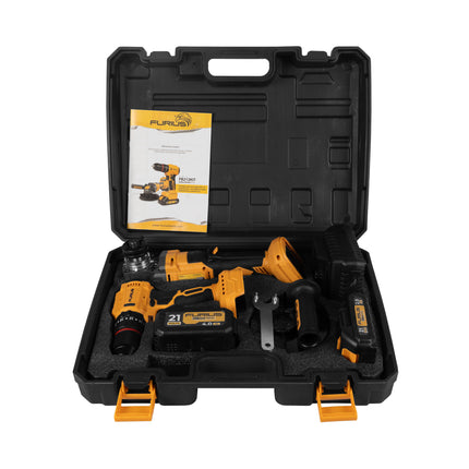 FURIUS COMBO TALADRO Y PULIDORA 21V FB212KIT