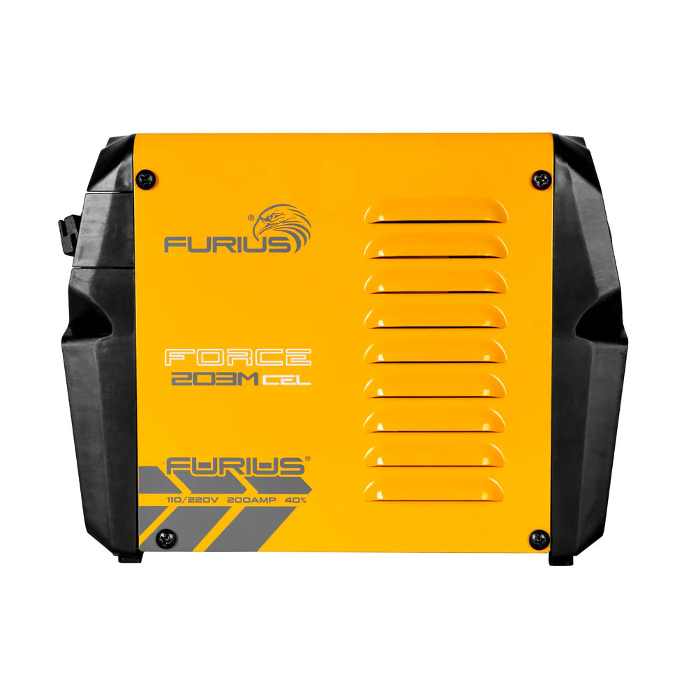 FURIUS MINI SOLDADOR INVERSOR 200 AMP FORCE203MCEL FW203MCEL