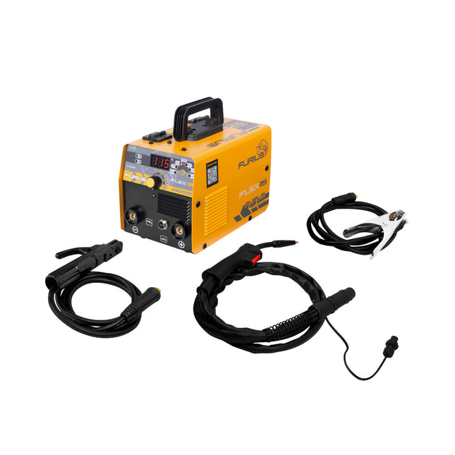 FURIUS SOLDADOR INVERSOR MULTIPROCESO 115 AMP FLUX 110V FLEX115 FW115