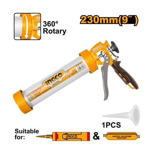 INGCO PISTOLA DE CALAFATEO 9" HCG0109