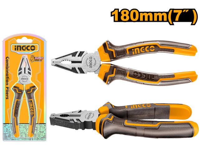 INGCO ALICATE UNIVERSAL 7" HCP08188