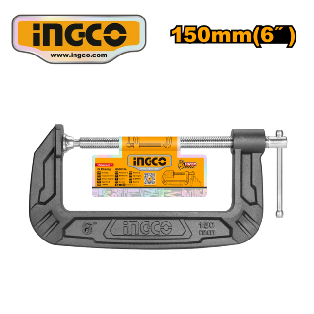 INGCO PRENSA EN C 6" HGC0106