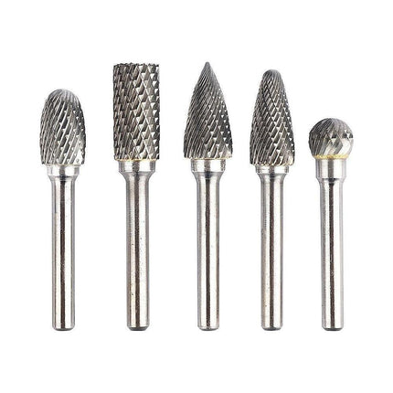 INGCO JUEGO DE FRESAS DE TUNGSTENO 5 PCS HRRC0051