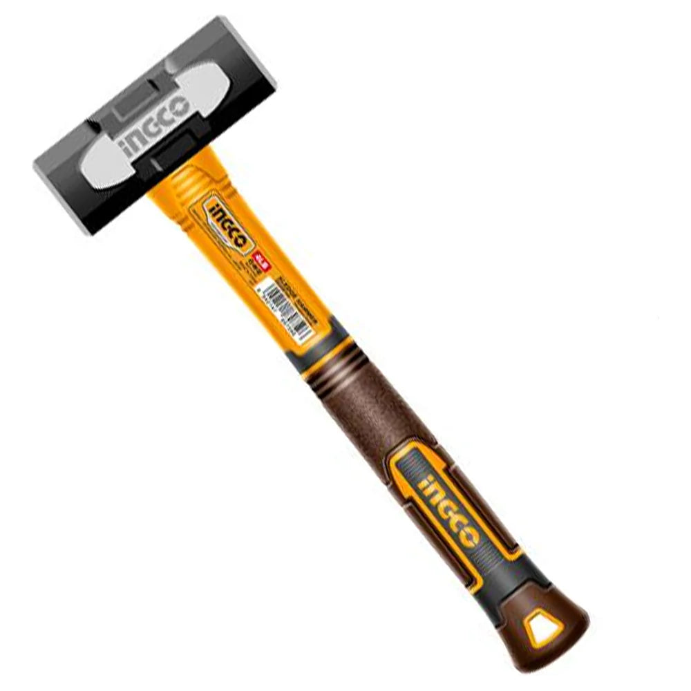 INGCO MAZO DE ACERO 4 LB MANGO FIBRA DE VIDRIO HSLH8104