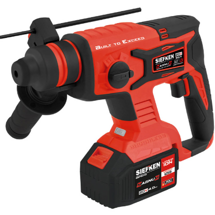 SIEFKEN ROTOMARTILLO INALAMBRICO SDS PLUS 20V SBS006