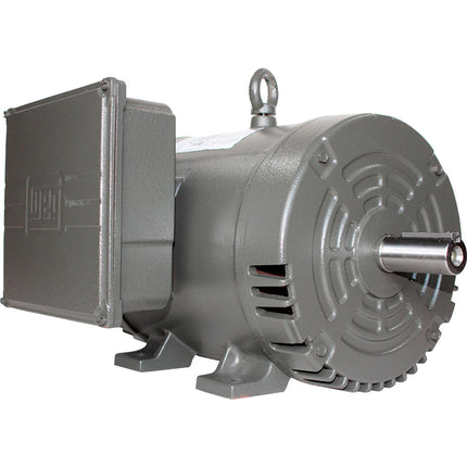 WEG MOTOR 5 HP BAJA 1800 RPM BIFASICO 110/220v NEMA SEMIABIERTO IP21 -  PG005181GPA
