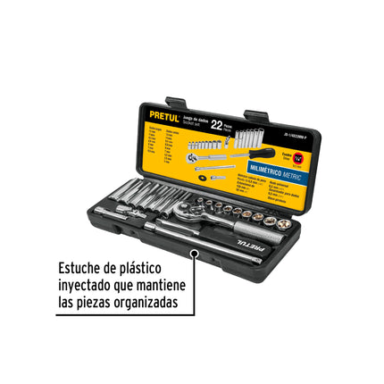 PRETUL JUEGO DE DADOS 22 PIEZAS 23980