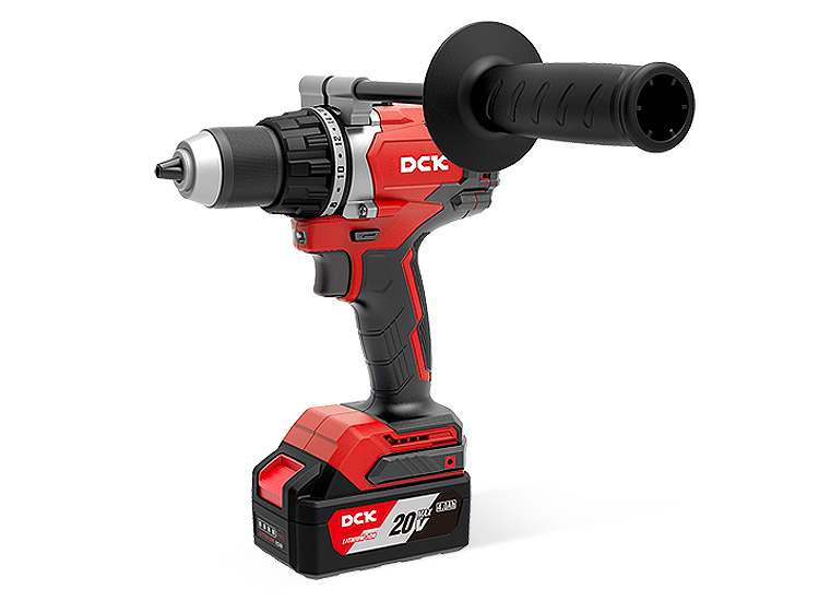 DCK TALADRO PERCUTOR INALAMBRICO 1/2" 20V 120 N.M KDJZ03-13