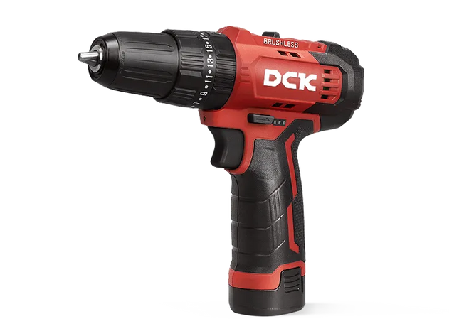 DCK COMBO TALADRO PERCUTOR INALAMBRICO 3/8" 12V + ATORNILALDOR DE IMPACTO 12V KDKIT25