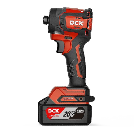 DCK COMBO TALADRO PERCUTOR INALAMBRICO 1/2" 20V + ATORNILLADOR DE IMPACTO 1/4" KDKIT26