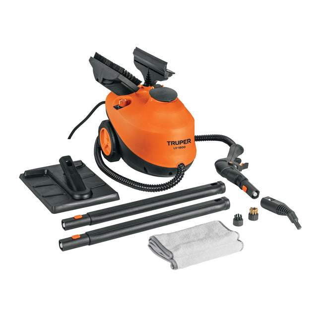 TRUPER LIMPIADOR A VAPOR 1800W TANQUE DE 1L LV-1800 103206