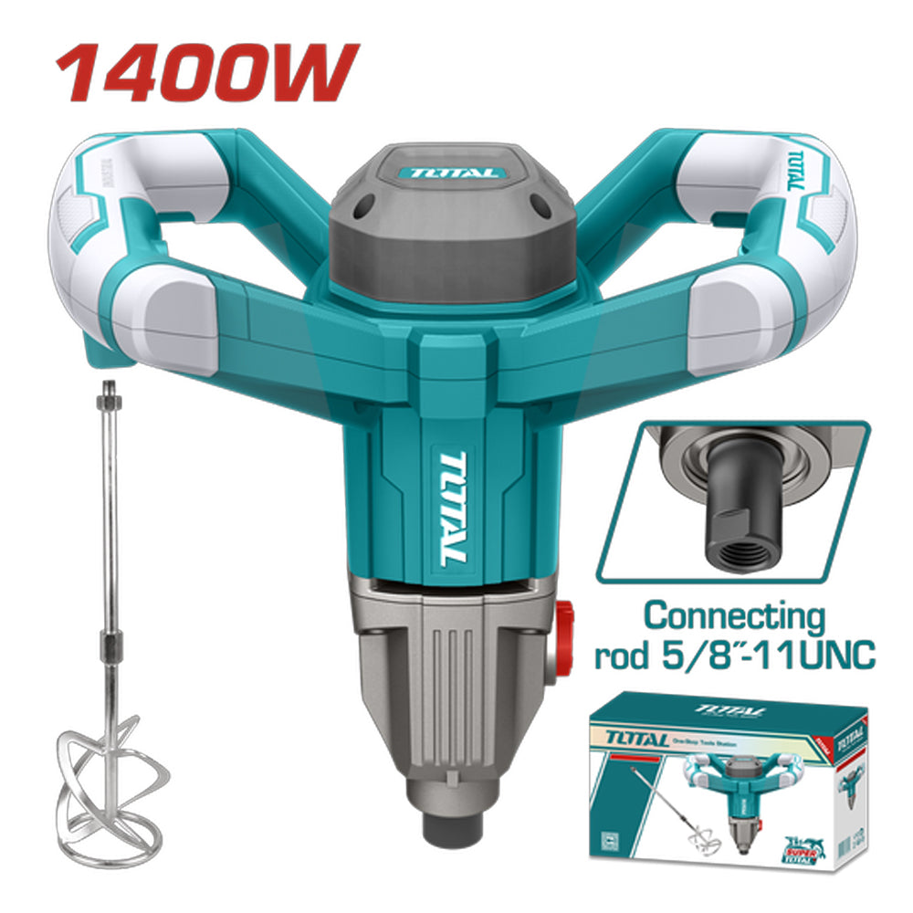 TOTAL MEZCLADOR DE PINTURA 110-120V 1400W UTD614006