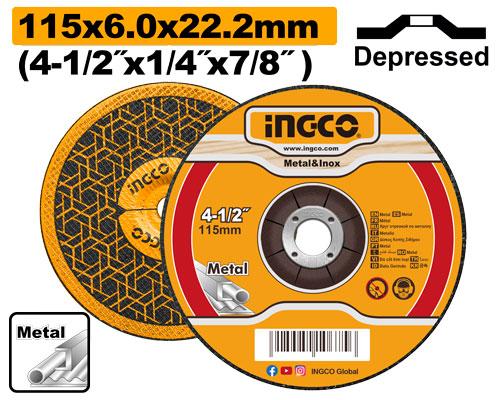INGCO DISCO 4-1/2" ABRASICO PARA PULIR MGD601151