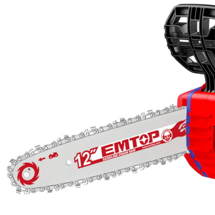 EMTOP MOTOSIERRA INALAMBRICA 20V DE 12" - 30 CM SIN BATERIA NI CARGADOR ELGA20128