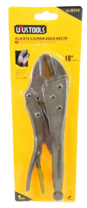 UYUSTOOLS LOCKING PLIERS HOMBRESOLO 10" ALM310