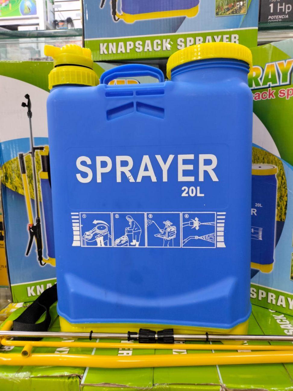 I.O FUMIGADORA DE ESPALDA SP RAYER 20 L
