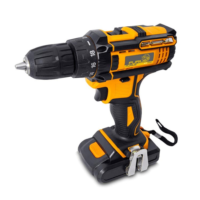 FURIUS TALADRO INALAMBRICO PERCUTOR DE 1/2" FCD21
