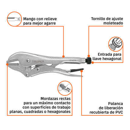 TRUPER HOMBRE SOLO 10"  17424
