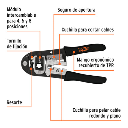 TRUPER PINZA PONCHADORA Y ACCESORIOS 18343 PRJ-3X