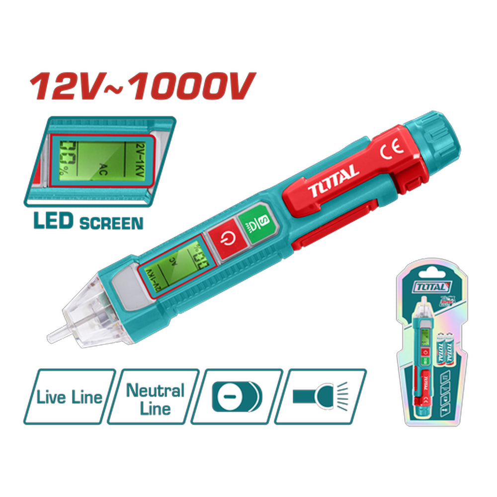 TOTAL DETECTOR DE VOLTAJE AC THT210003