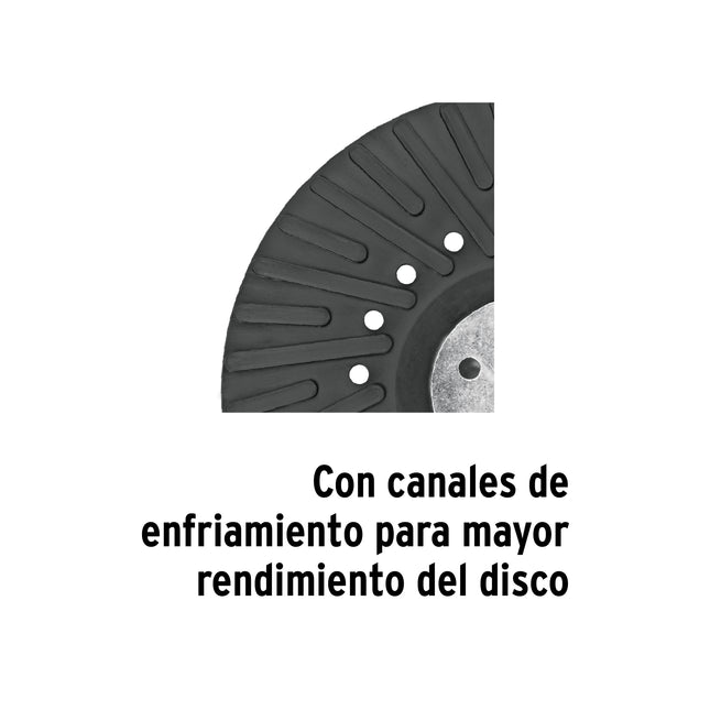 TRUPER RESPALDO PARA DISCO DE LIJA 4 1/2" 17273