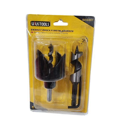 UYUSTOOLS SIERRA Y BROCA P/ INSTALAR CHAPA SEO201