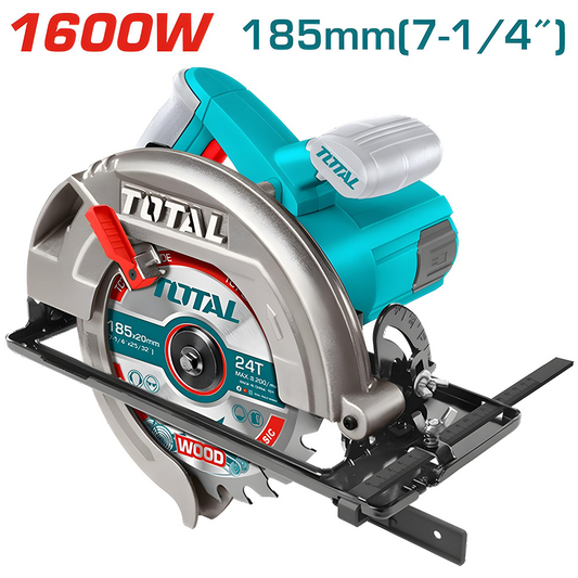 TOTAL SIERRA CIRCULAR 7-1/4" 1600W UTS1161856