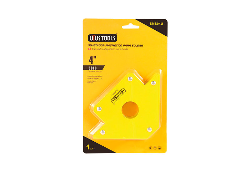 UYUSTOOLS SUJETADOR MAGNETICO PARA SOLDAR 4" SMS04U