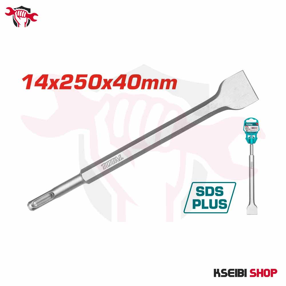 TOTAL CINCEL PLANO SDS PLUS 40 MM TAC15121412
