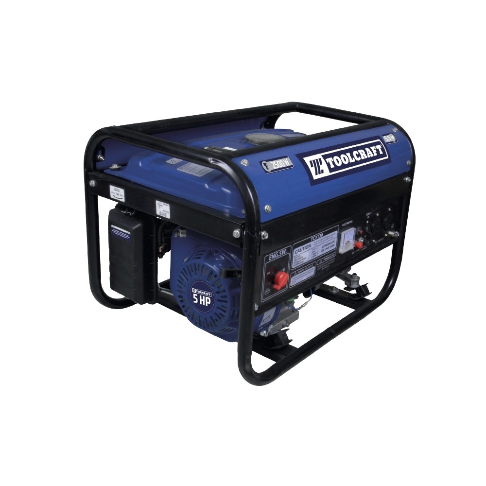 TOOLCRAFT GENERADOR ELECTRICO A GASOLINA 2500W TC3136