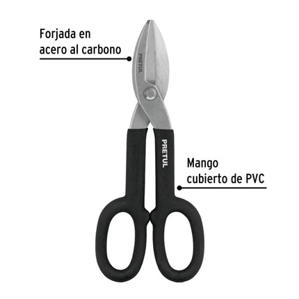 UYUSTOOLS TIJERA LATA DELUXE 10" TJL210
