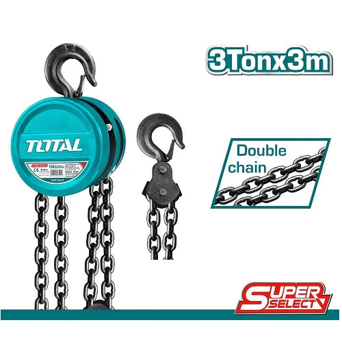 TOTAL DIFERENCIAL DE CADENA 3 TON X 3 MTS THT1631